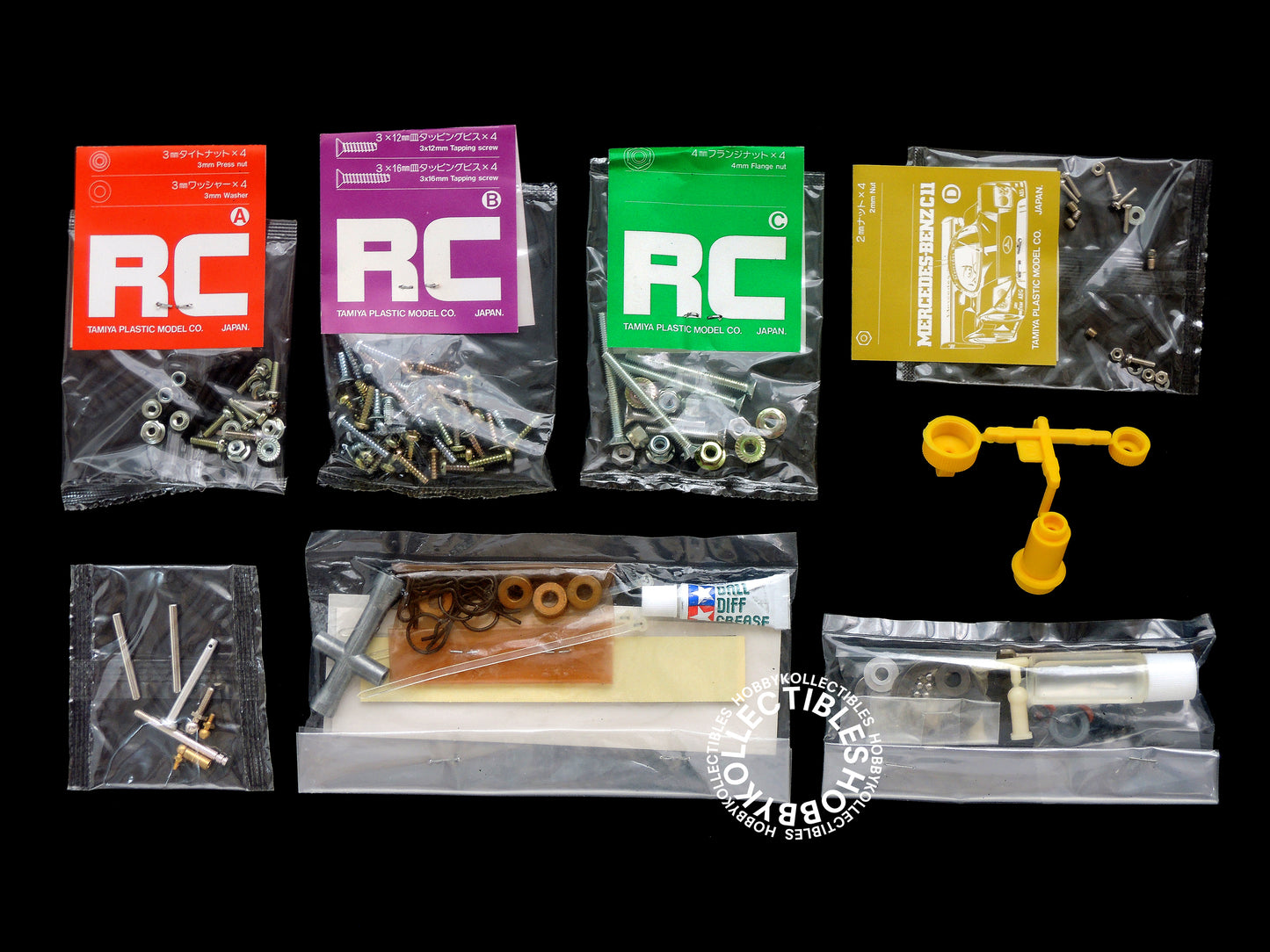 Tamiya Vintage 1/10 RC Mercedes Benz C11 #58088 Model Kit