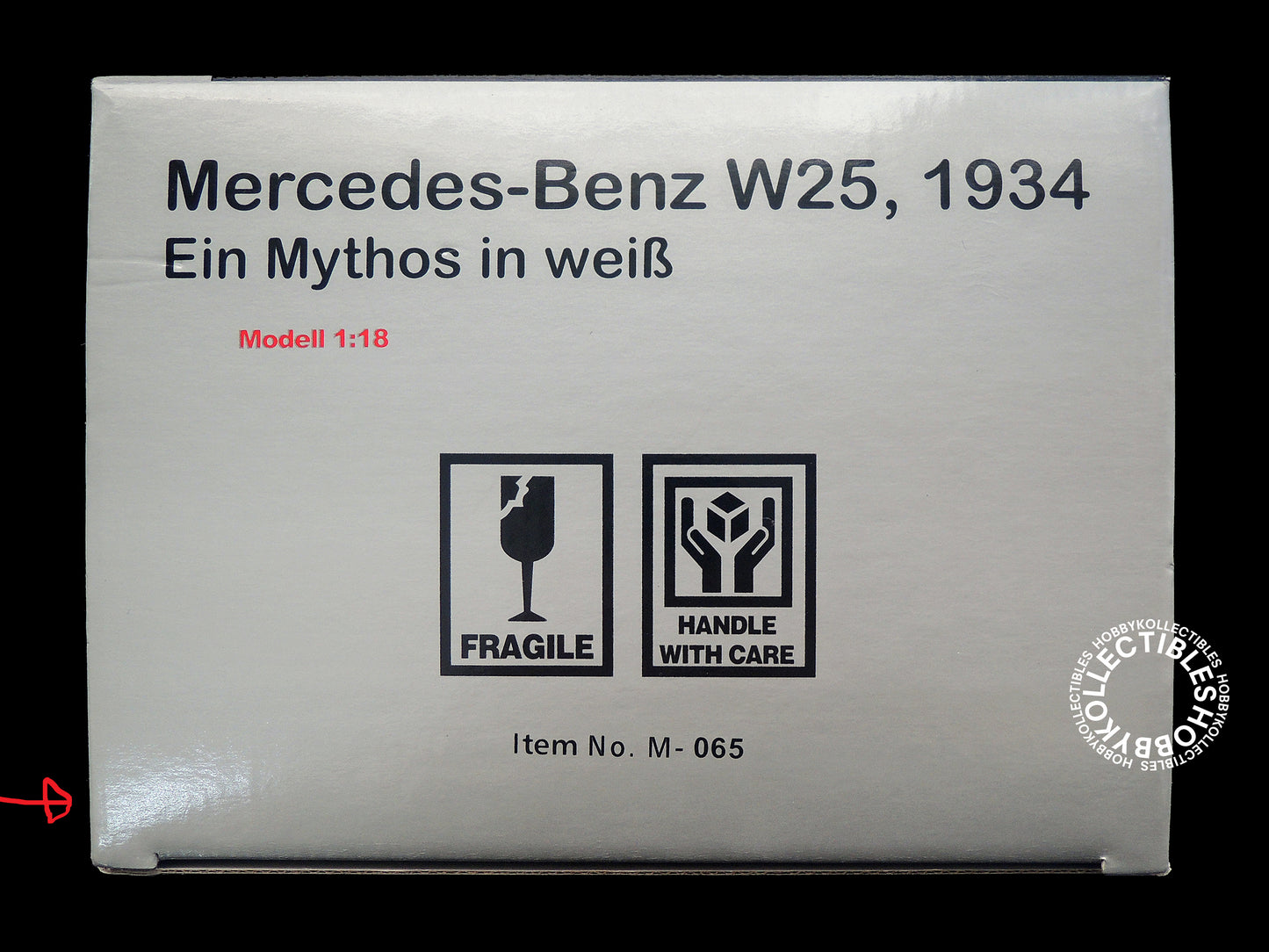 CMC 1/18 Mercedes-Benz W25 M-065 Limited Ed. Diecast Model Car