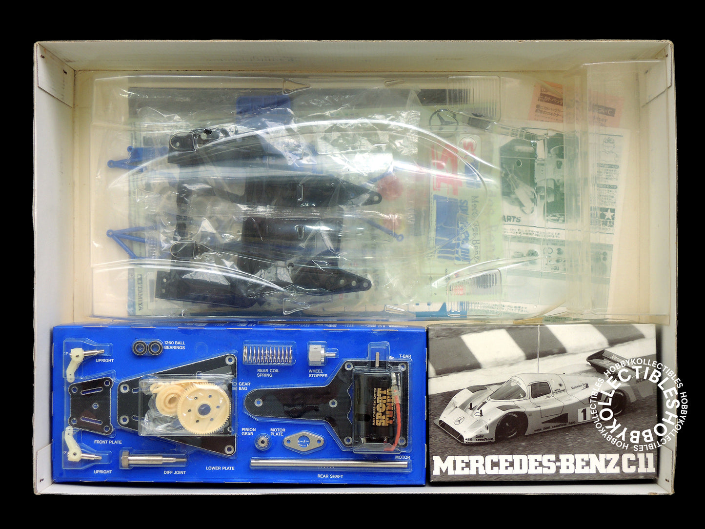Tamiya Vintage 1/10 RC Mercedes Benz C11 #58088 Model Kit