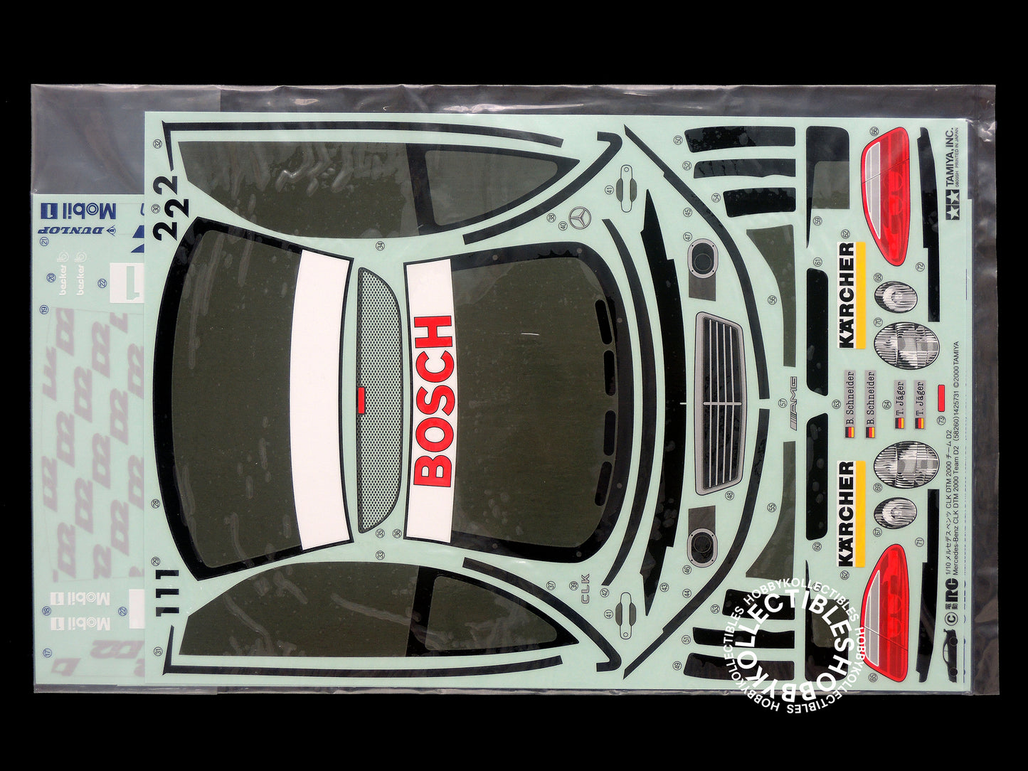 Tamiya 1/10 RC Mercedes-Benz CLK DTM2000 Team D2 #58260