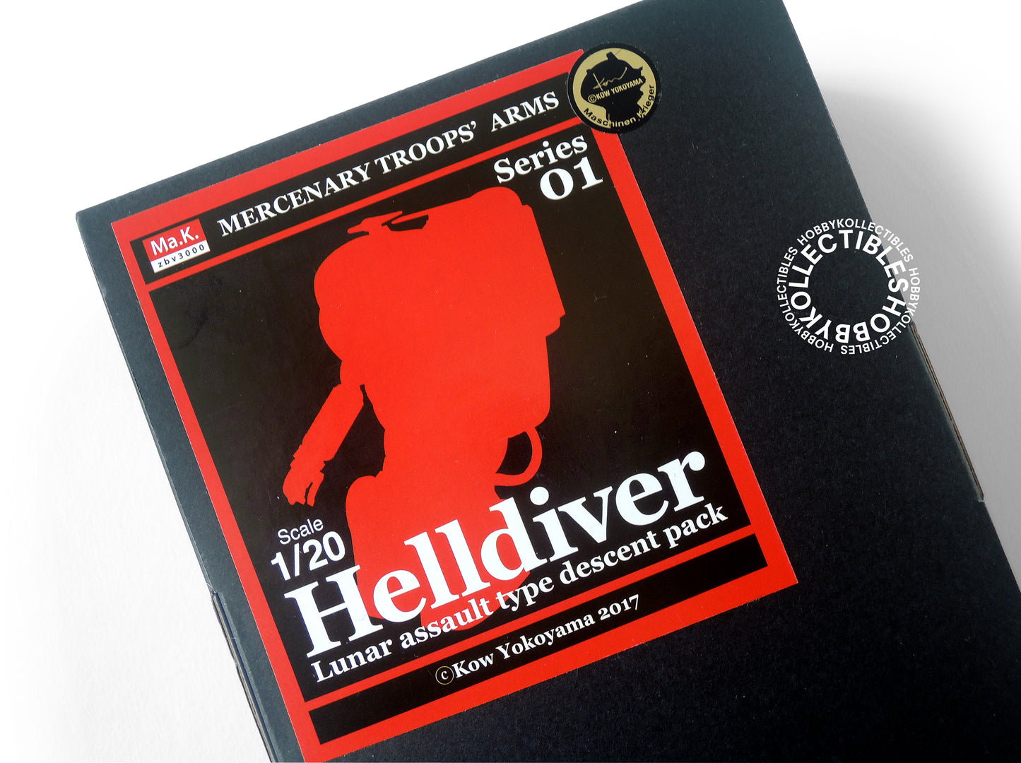 Ma.K SF3D Destruction Production 破壞製作 1/20 Hell Diver Resin Trans Kit