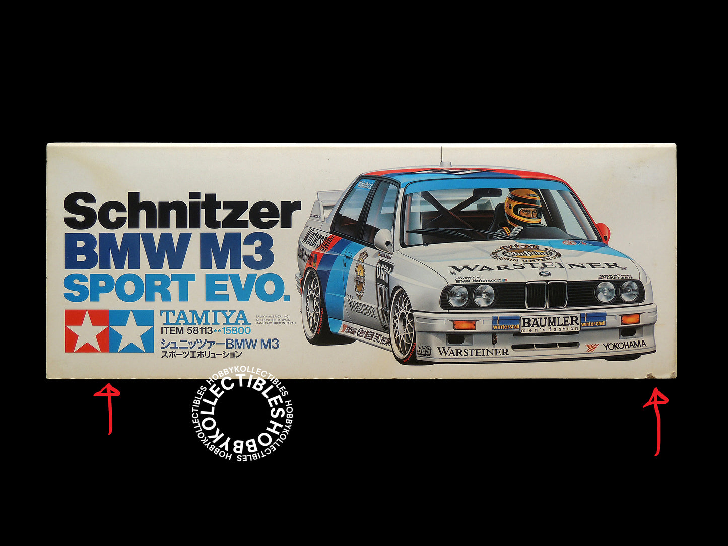 Tamiya 1/10 RC Schneitzer BMW M3 #58113 1st Release Rare