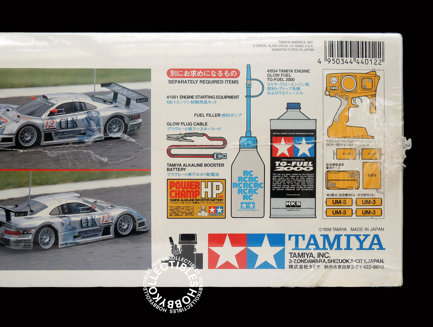 (SOLD in eBay) Tamiya Vintage 1/10 RC Engine TG10-Mk.1 Mercedes CLK-GTR 44012
