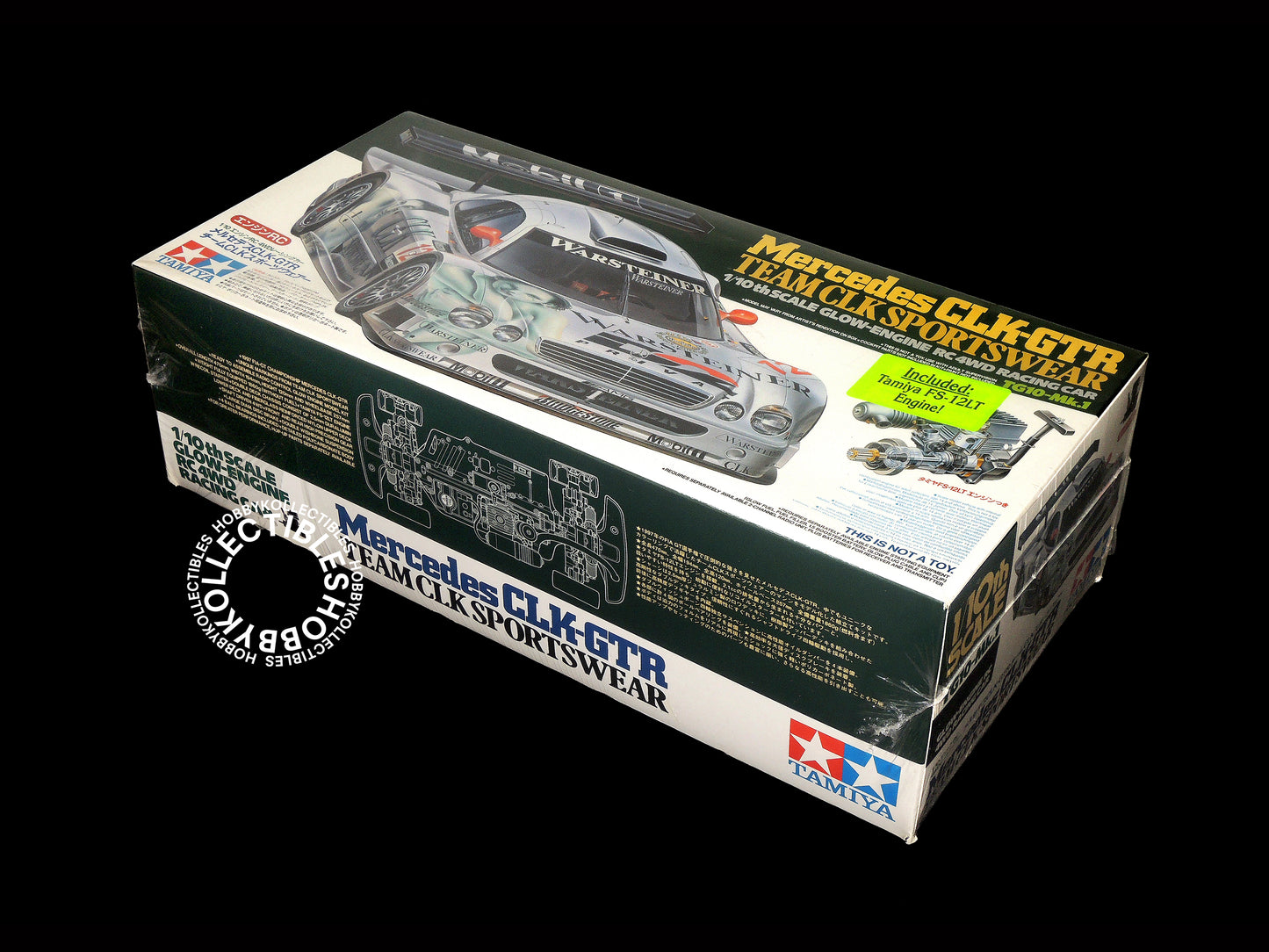 (SOLD in eBay) Tamiya Vintage 1/10 RC Engine TG10-Mk.1 Mercedes CLK-GTR 44012