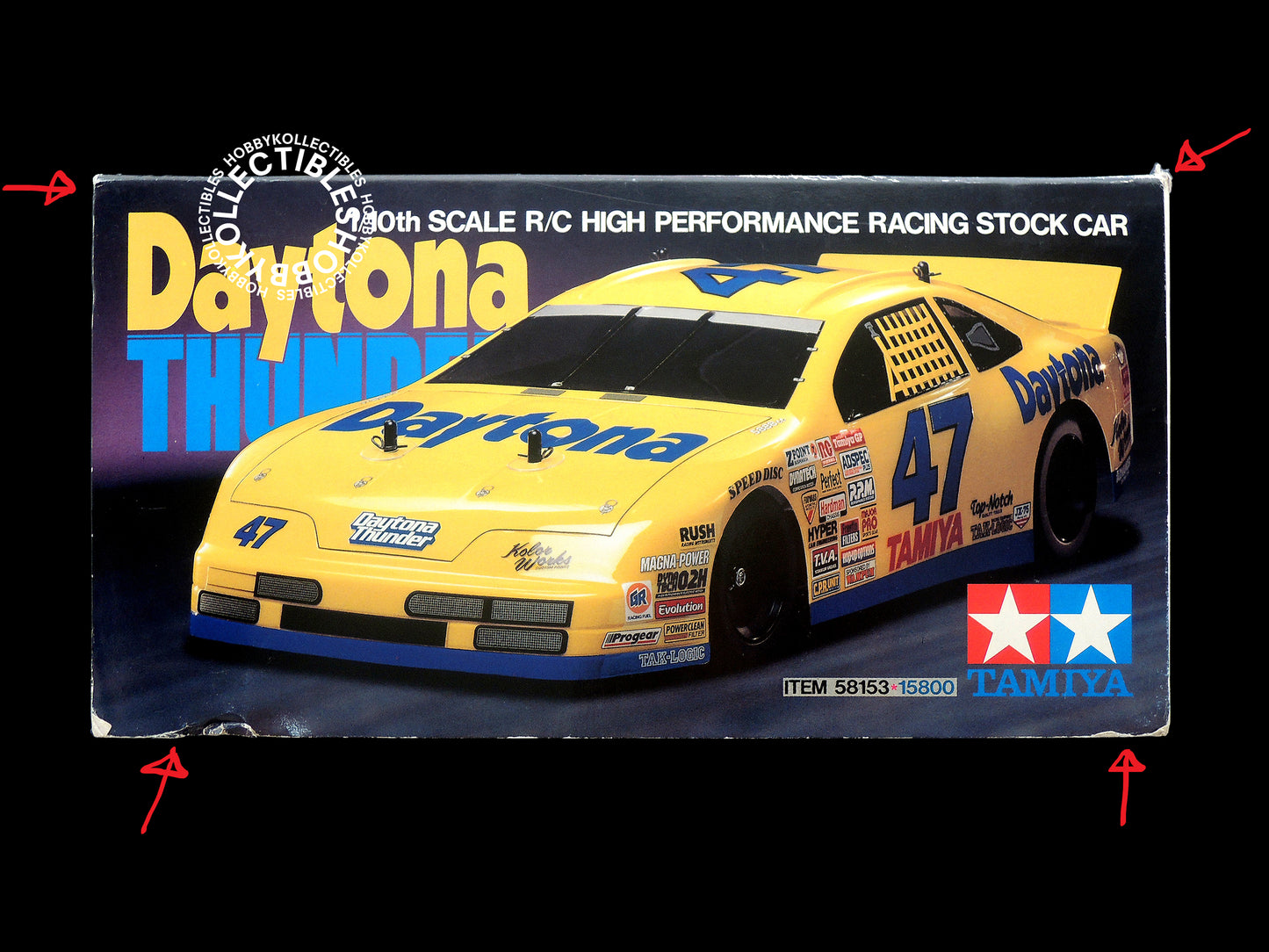 Tamiya Vintage 1/10 RC Daytona Thunder #58153 Group C Model Kit