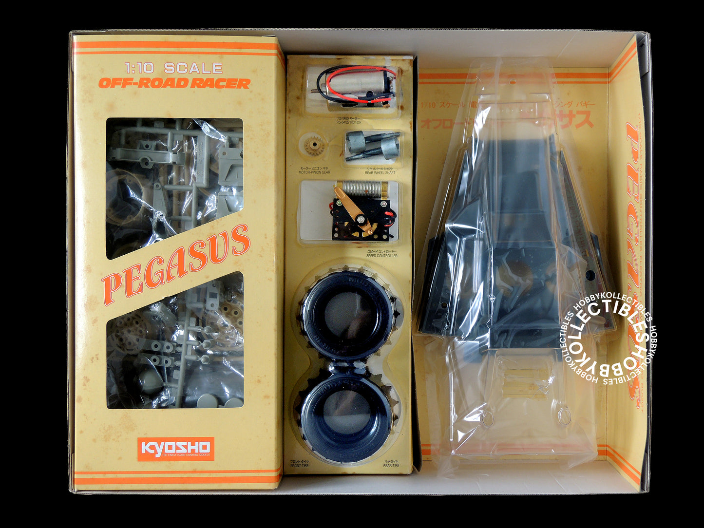 (SOLD in eBay) Kyosho Vintage 1/10 RC Off-Road Racer Pegasus Racing Buggy #3082