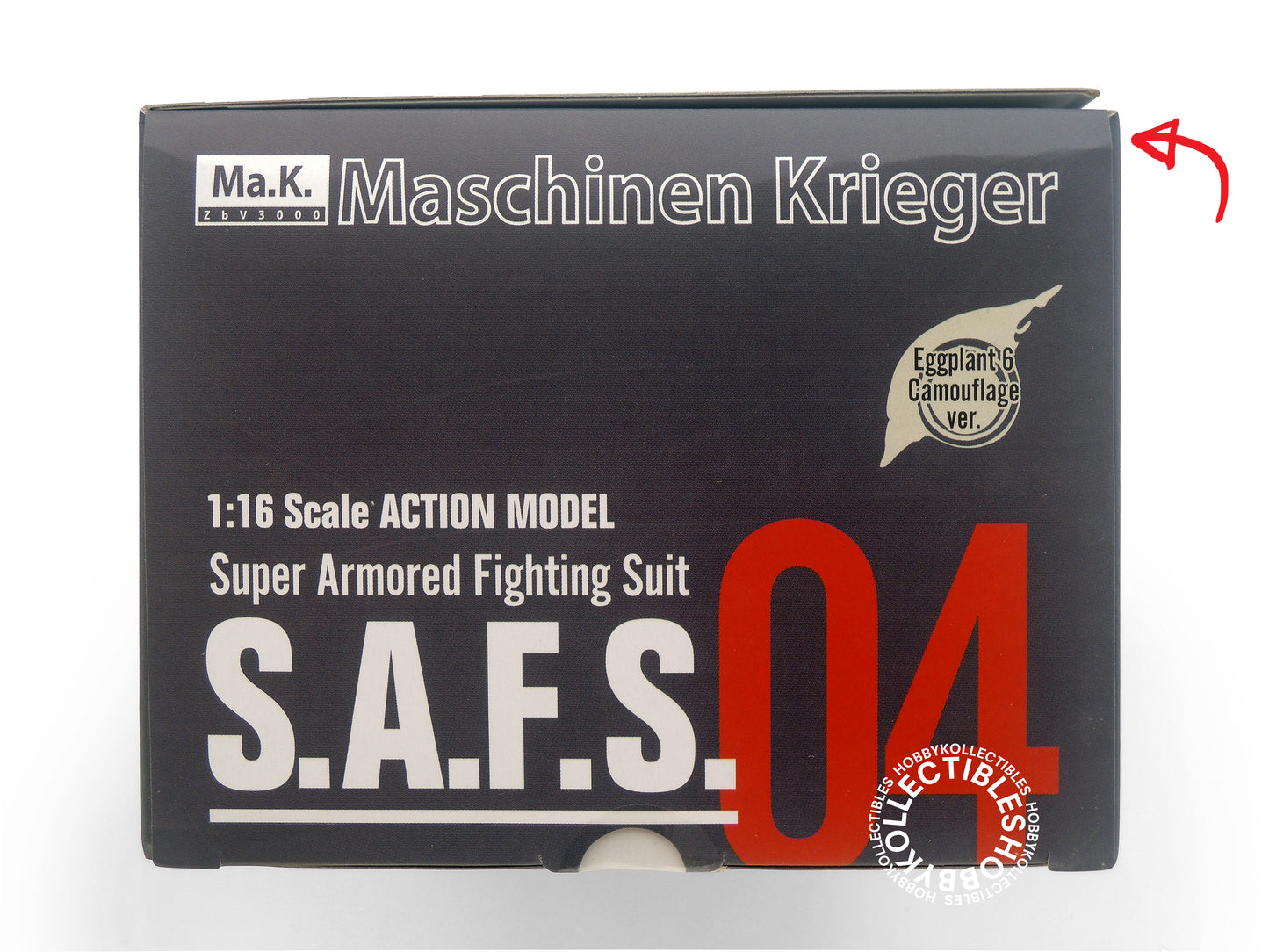 Ma.K Sentinal SF3D #04 1/16 SAFS Camouflage Action Figure Factory Sealed