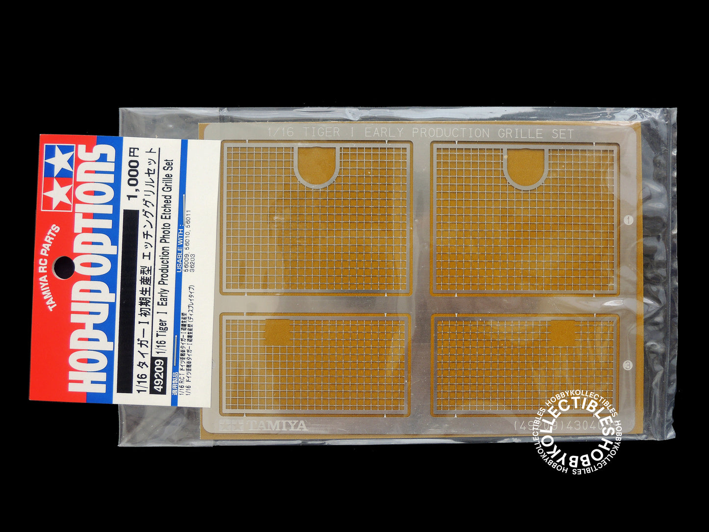 Tamiya 1/16 German Tiger I #36203 Display/Motorised Tank Manual is COPY