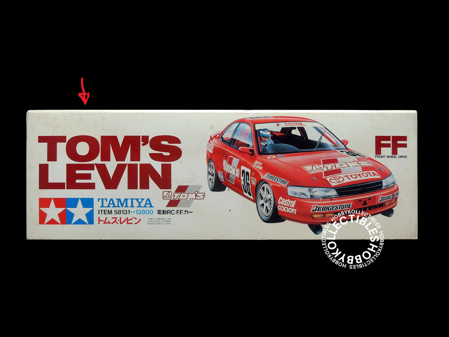 Tamiya Vintage 1/10 RC Tom's Levin #58131 FF FWD Model Kit