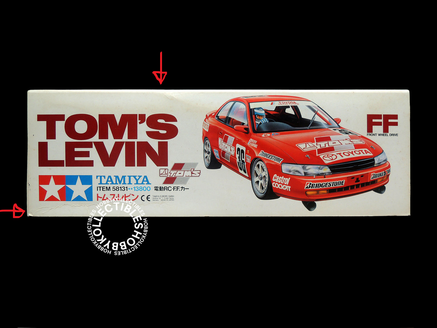 Tamiya Vintage 1/10 RC Tom's Levin #58131 FF FWD Model Kit