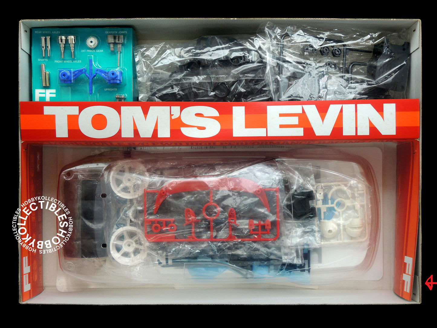 Tamiya Vintage 1/10 RC Tom's Levin #58131 FF FWD Model Kit