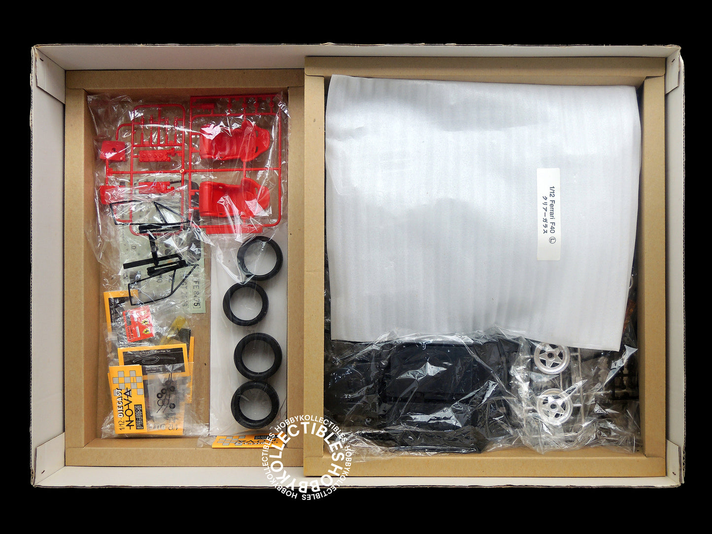 Fujimi Vintage NOVA 1/12 Ferrari F40 Diecast Metal/Plastic Model Kit