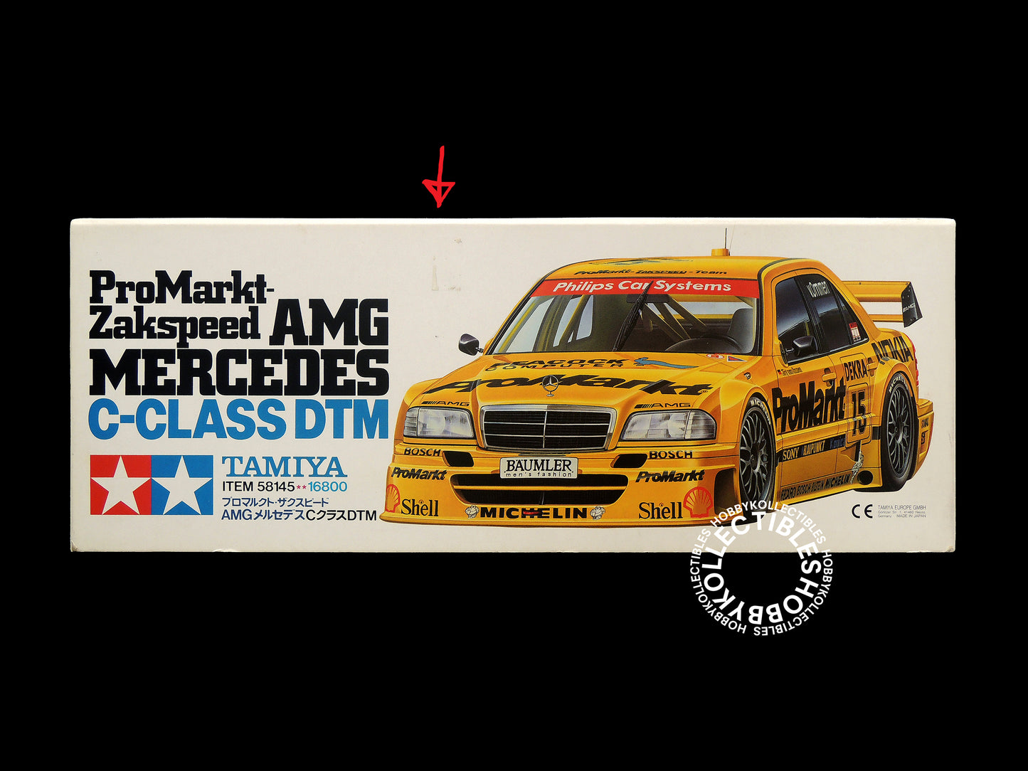 Tamiya Vintage 1/10 RC AMG Mercedes DTM #58145 Model kit