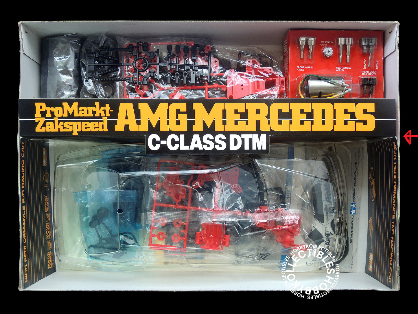 Tamiya Vintage 1/10 RC AMG Mercedes DTM #58145 Model kit