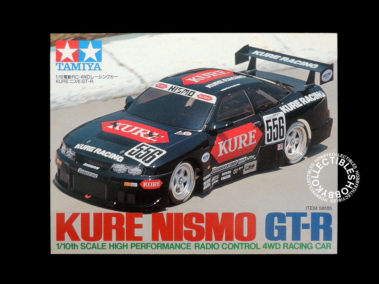 Tamiya Vintage 1/10 RC Kure Nismo 4WD #58185 Model Kit