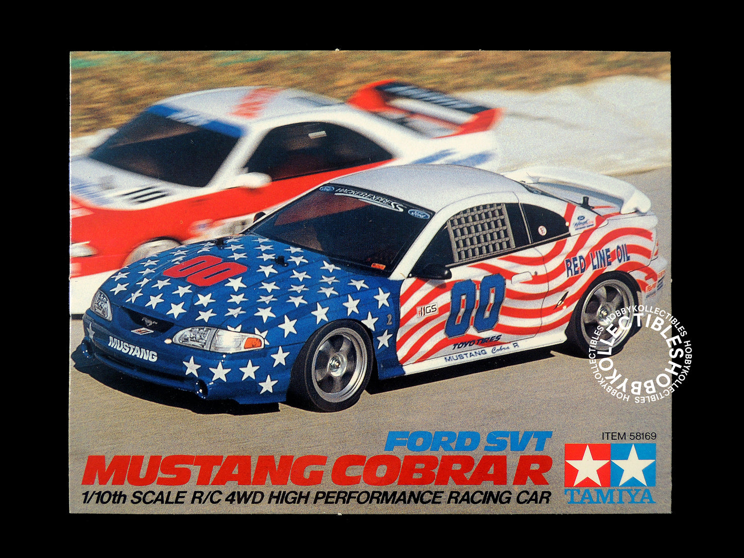 Tamiya Vintage 1/10 RC Ford SVT Mustang Cobra #58169 Model Kit