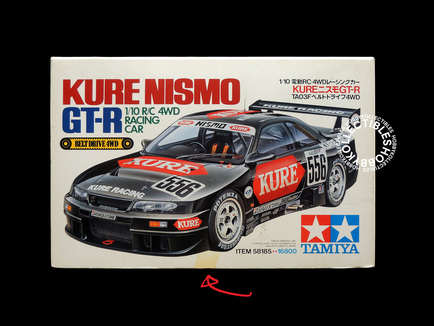Tamiya Vintage 1/10 RC Kure Nismo 4WD #58185 Model Kit