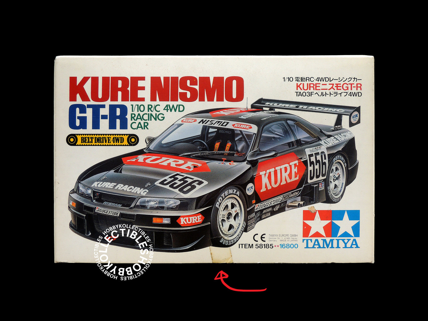 Tamiya Vintage 1/10 RC Kure Nismo 4WD #58185 Model Kit