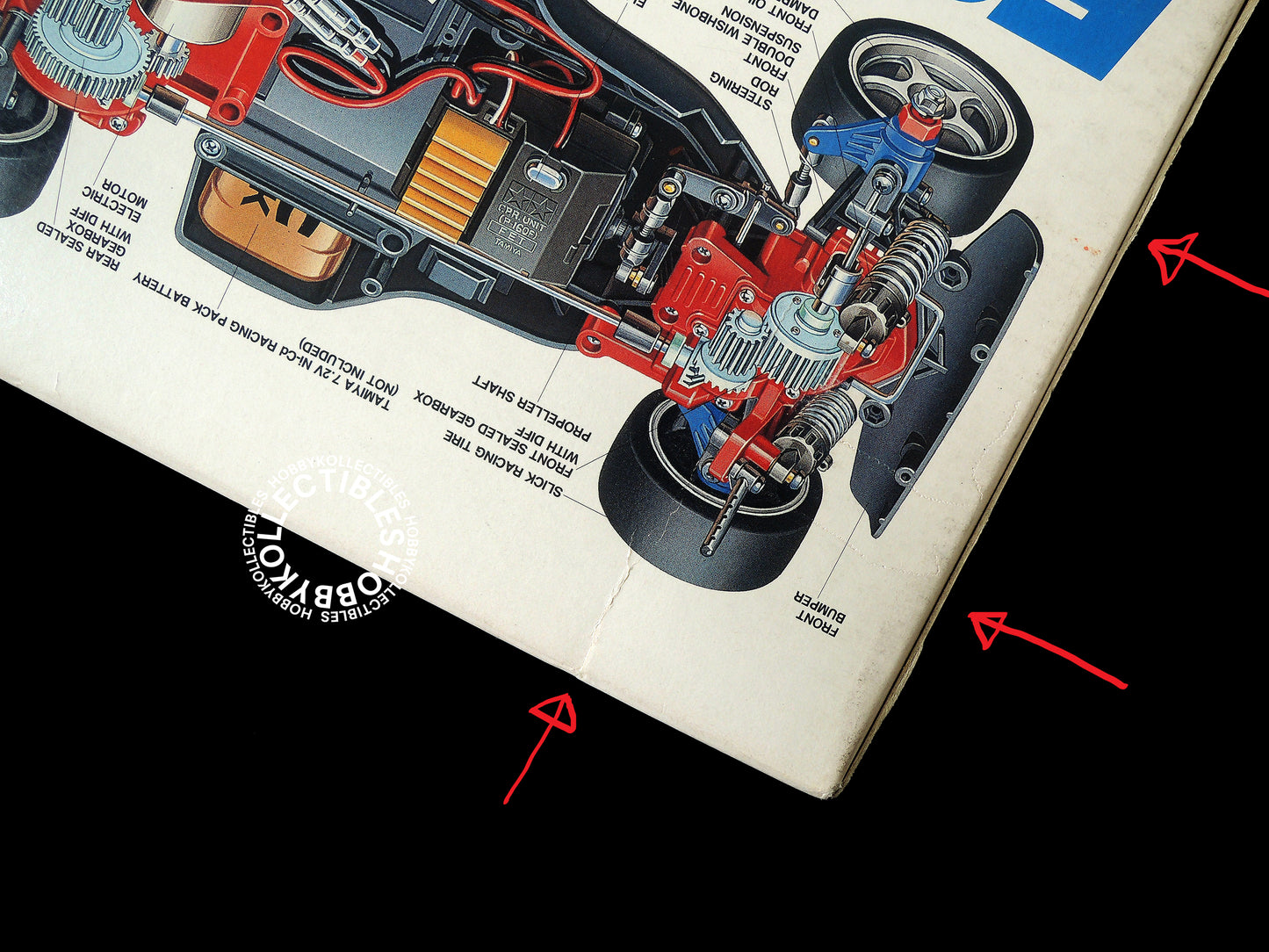 Tamiya Vintage 1/10 RC Ford SVT Mustang Cobra #58169 Model Kit