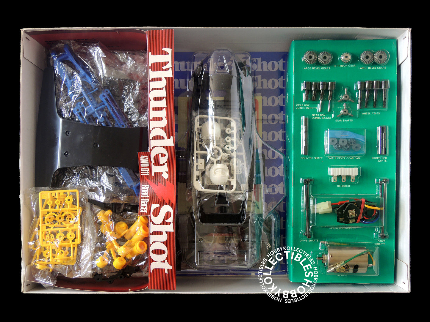 Tamiya 1/10 RC Thunder Shot #58067 Model Kit Rare