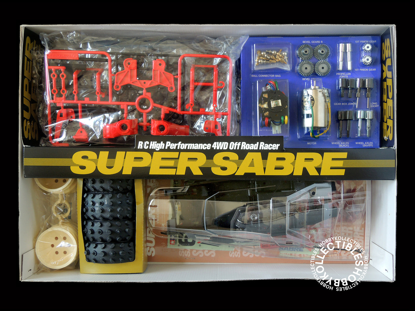 Tamiya Vintage 1/10 RC Super Sabre #58066 Buggy Model Kit