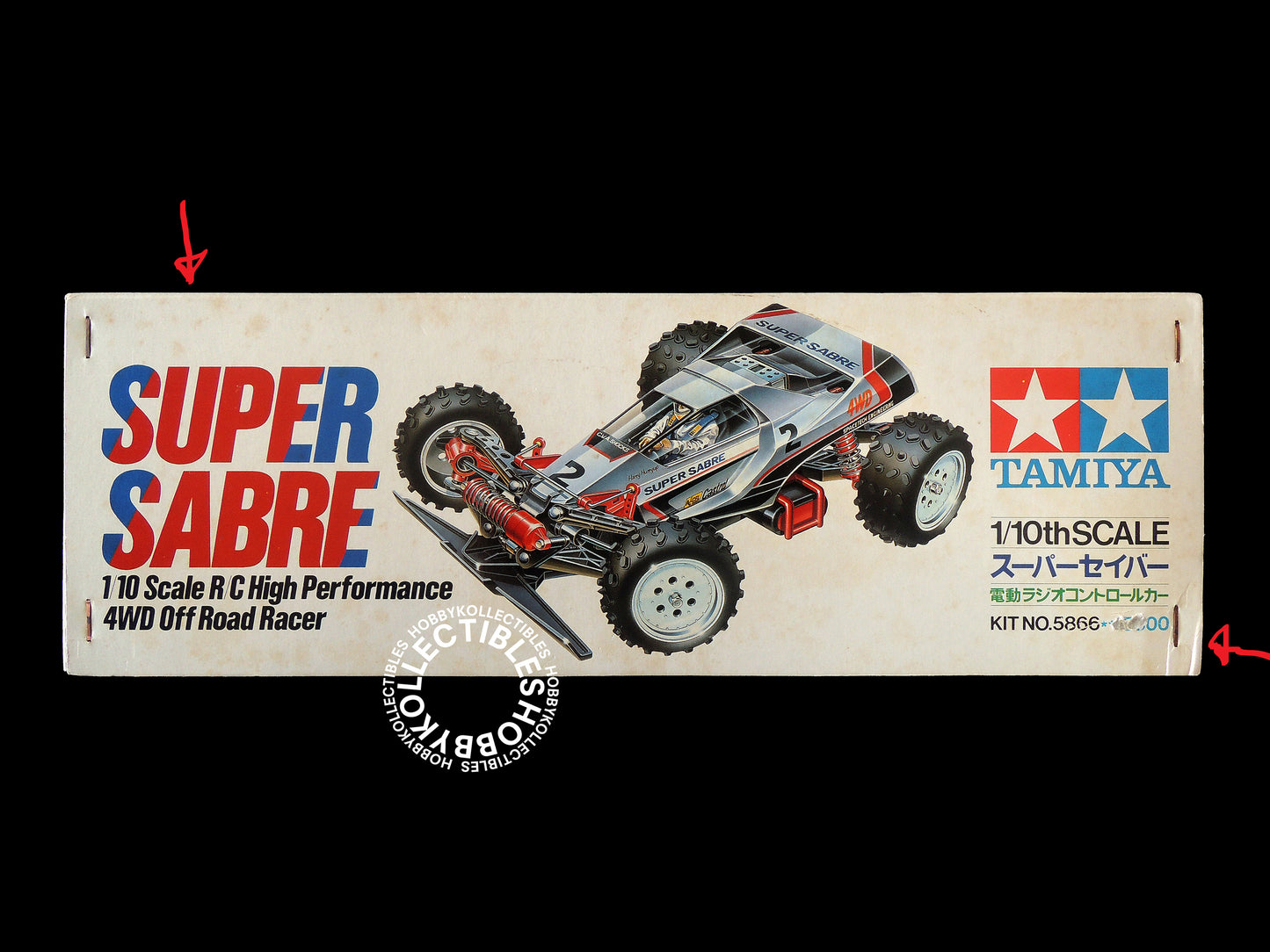 Tamiya Vintage 1/10 RC Super Sabre #58066 Buggy Model Kit