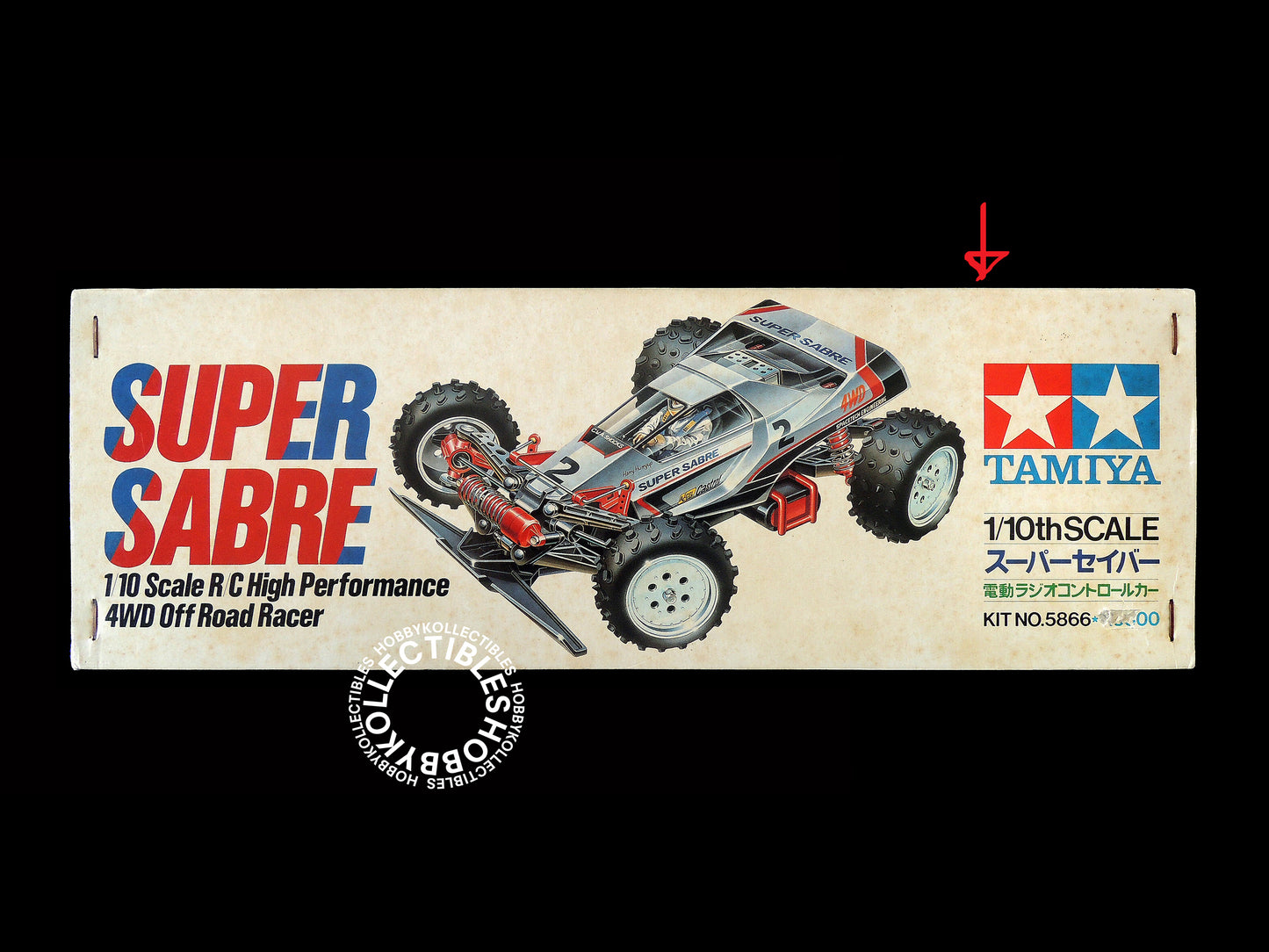 Tamiya Vintage 1/10 RC Super Sabre #58066 Buggy Model Kit