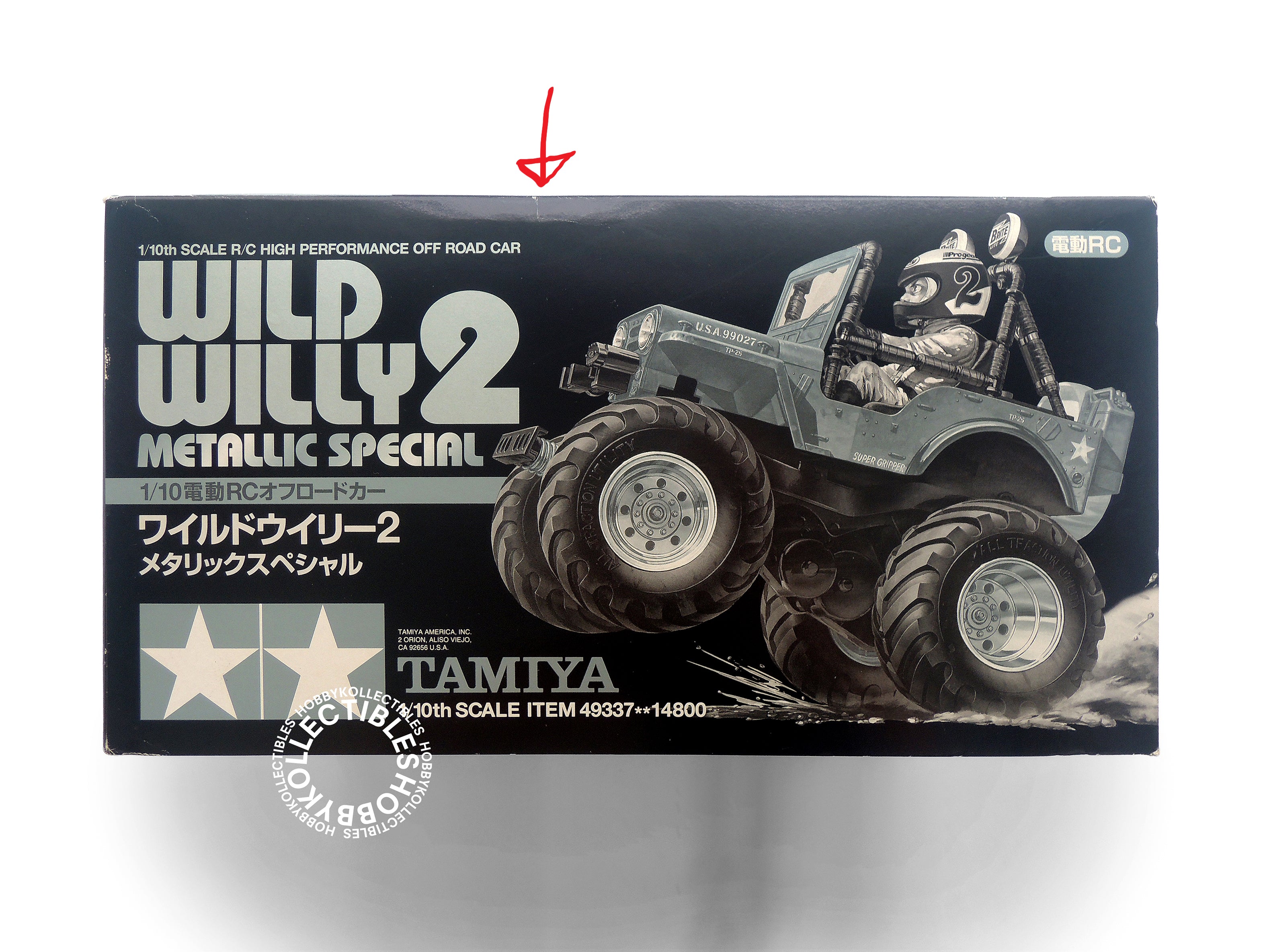 Tamiya 1/10 RC Wild Willy 2 #49337 WR-02 Metallic Limited