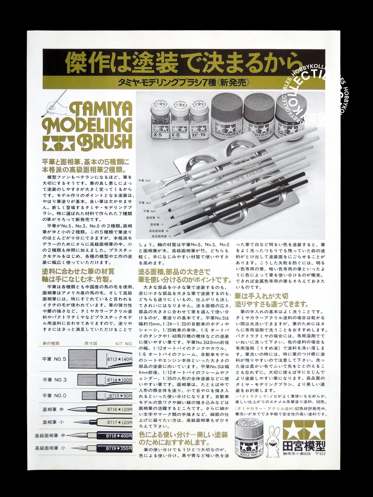 Tamiya Vintage 1/35 US M-1 Abrams Tank #3054 Model kit