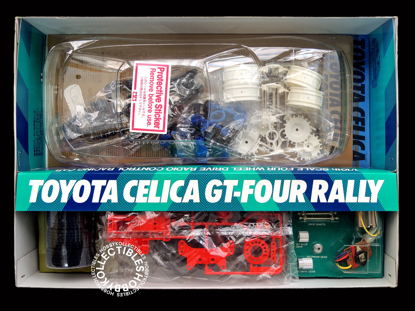 Tamiya Vintage 1/10 RC Toyota Celica GT-Four Rally #58096 Model Kit
