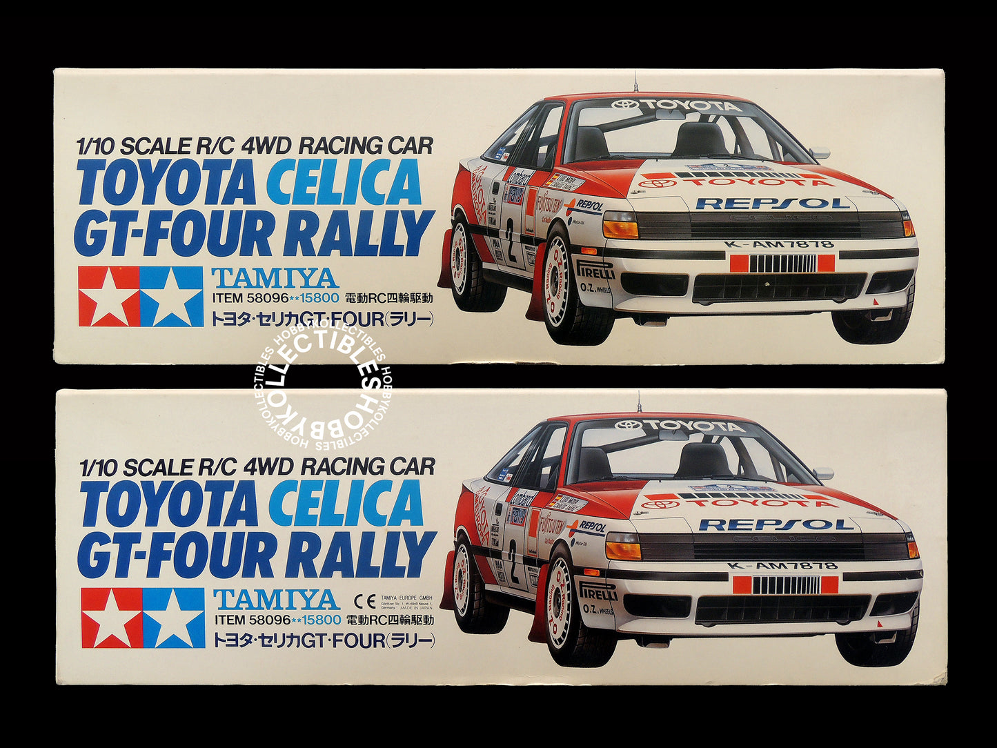 Tamiya Vintage 1/10 RC Toyota Celica GT-Four Rally #58096 Model Kit