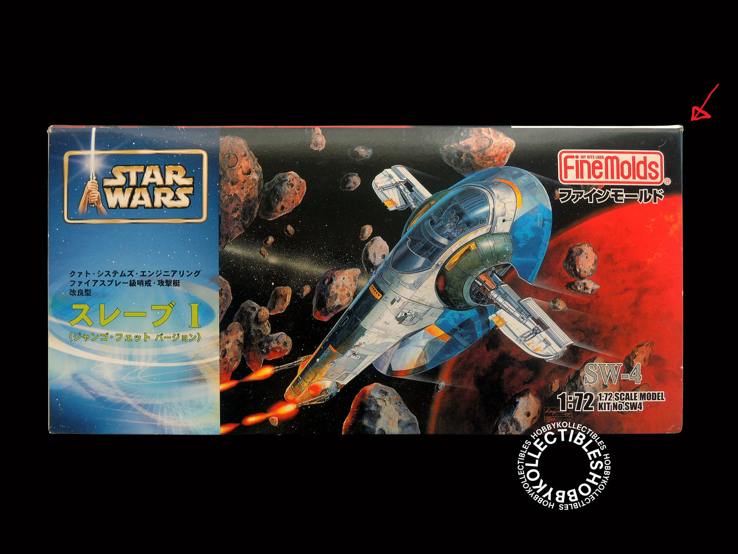 FineMolds Star Wars 1/72 SLAVE I SW-4 Fine Molds Plastic Model Kit