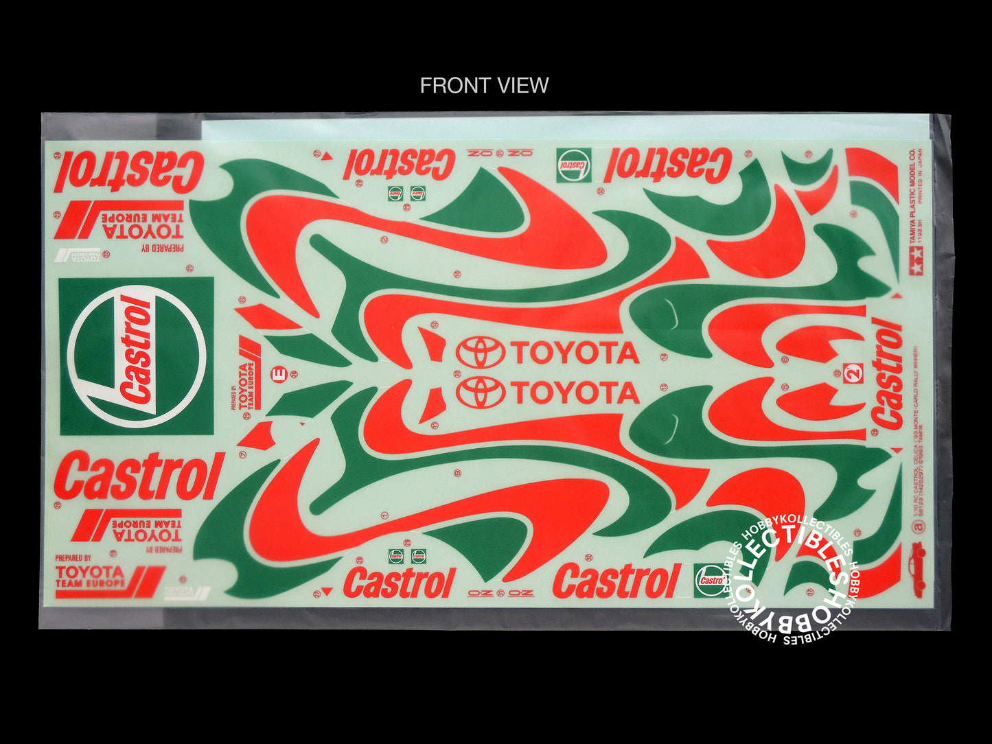 Tamiya 1/10 Vintage RC Castrol Celica GT-Four '93 Rally Winner #58129 Model Kit