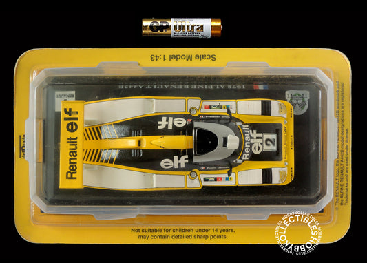 Del Prado 1/43 Vintage Diecast 1978 Alpine Renault A442B ELF Toy Car DelPrado Factory Sealed