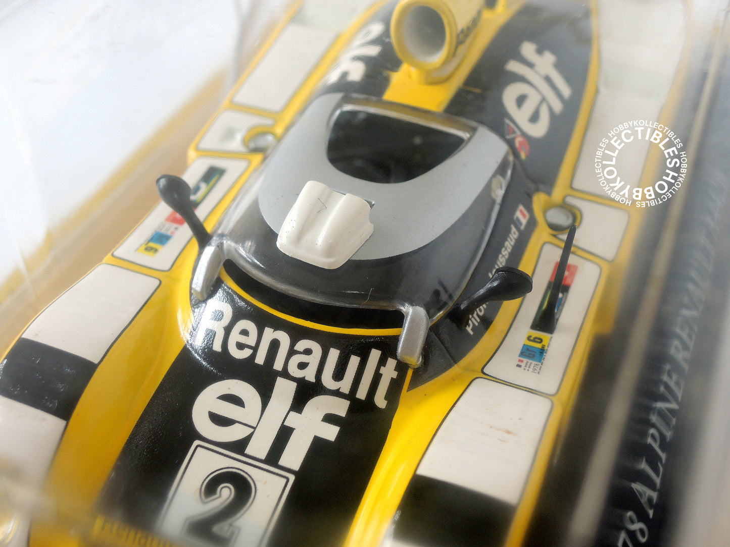 Del Prado 1/43 Vintage Diecast 1978 Alpine Renault A442B ELF Toy Car DelPrado Factory Sealed