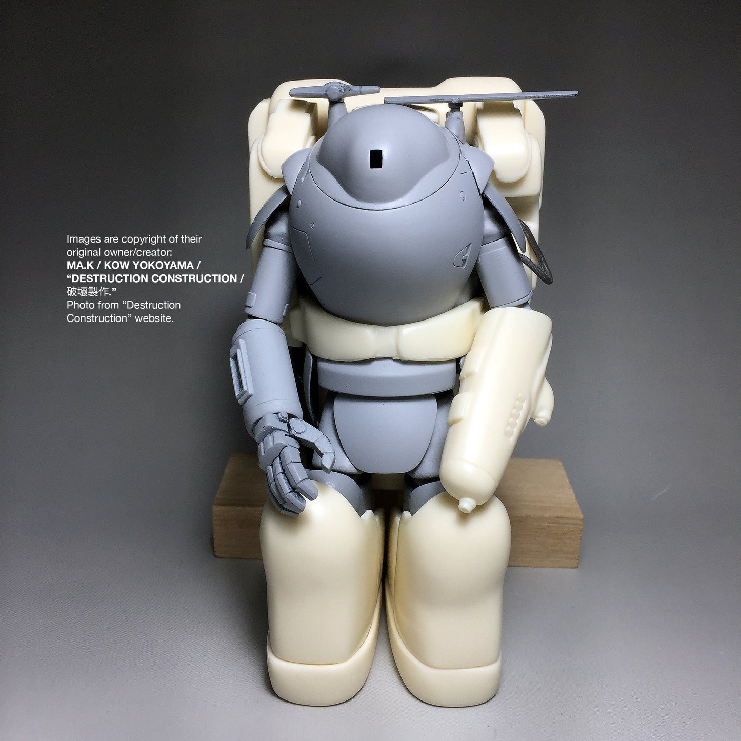 Ma.K SF3D Destruction Production 破壞製作 1/20 Hell Diver Resin Trans Kit