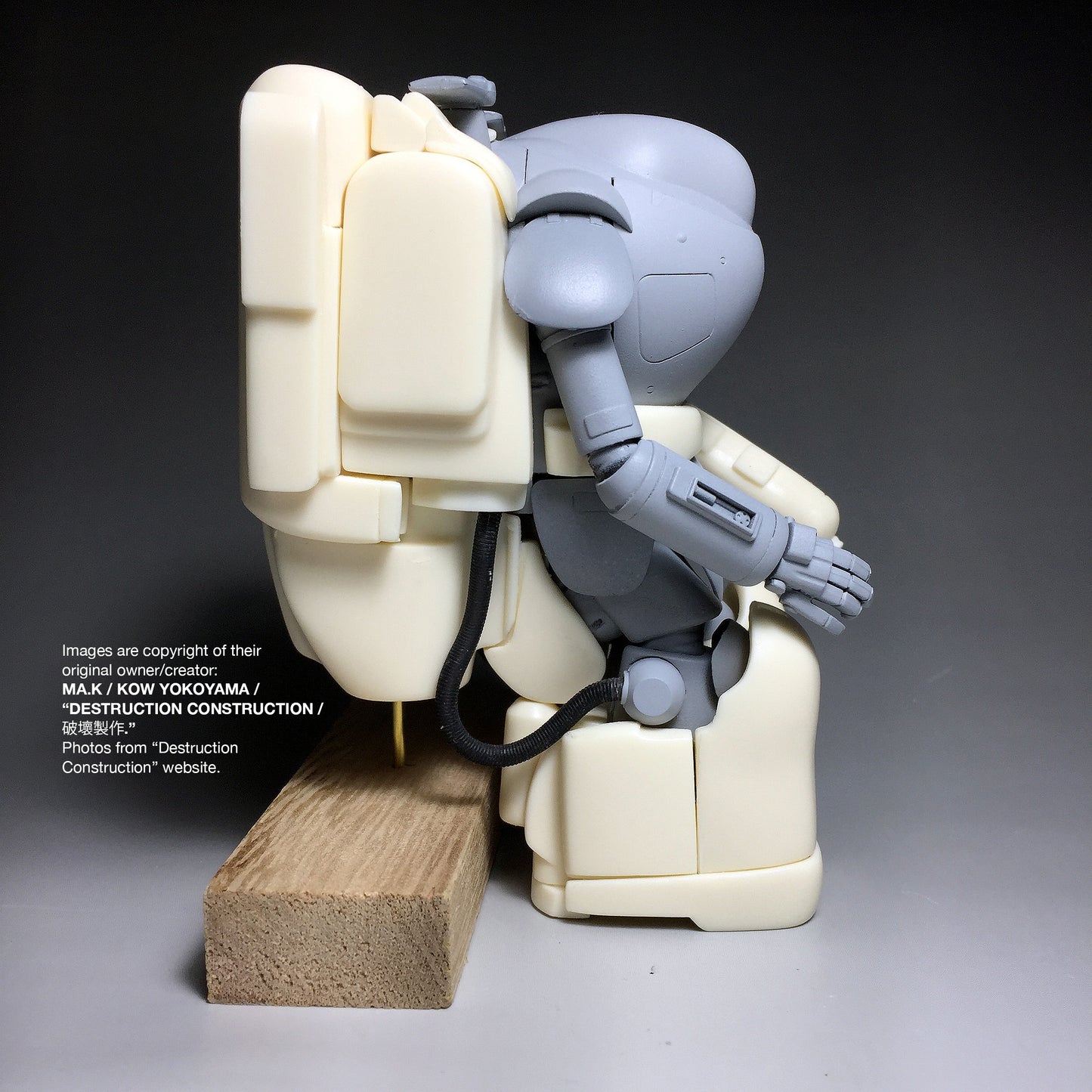 Ma.K SF3D Destruction Production 破壞製作 1/20 Hell Diver Resin Trans Kit