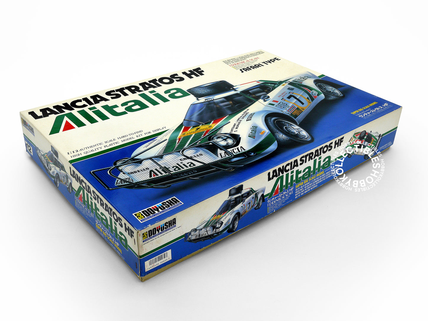 Doyusha Vintage 1/12 Lancia Stratos HF Safari Rally Car Model Kit