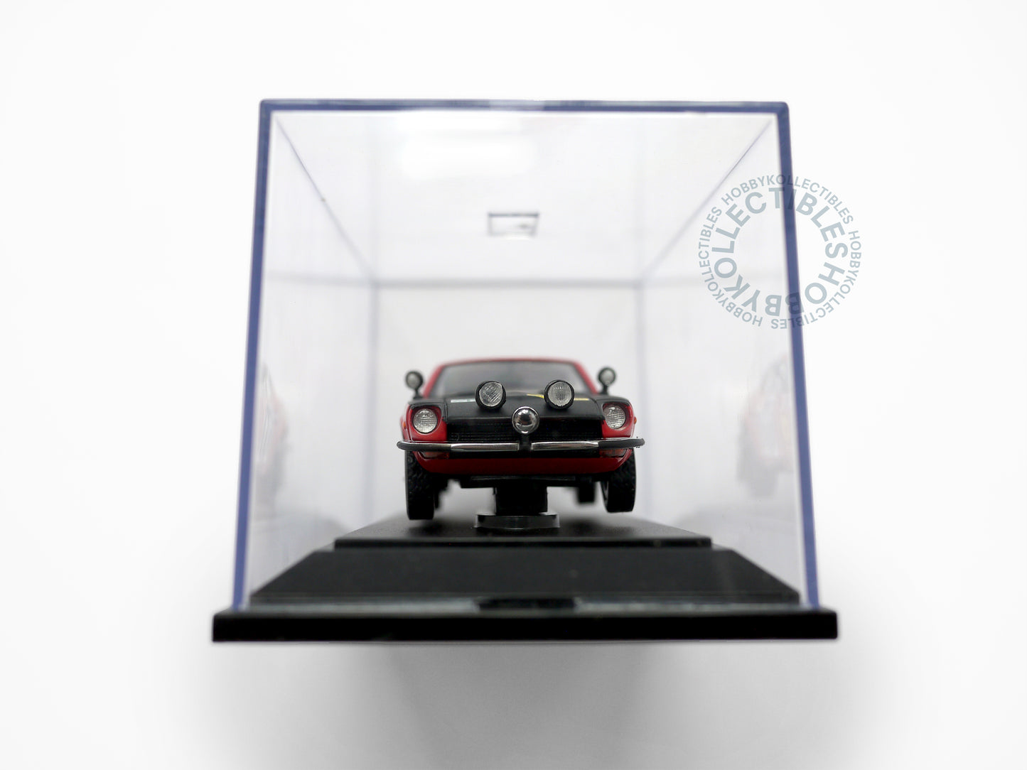 Ebbro 1/43 Die-Cast Nissan Datsun Fairlady Z 240Z Safari Rally Toy Car #43103 Red/Black