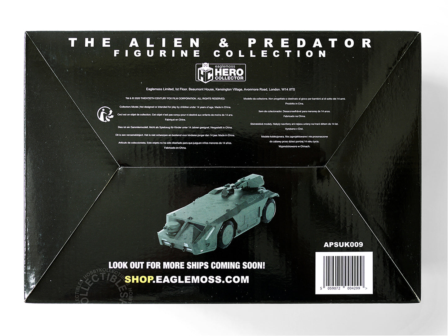 Eaglemoss Aliens APC M577 Diecast Model Limited Edition