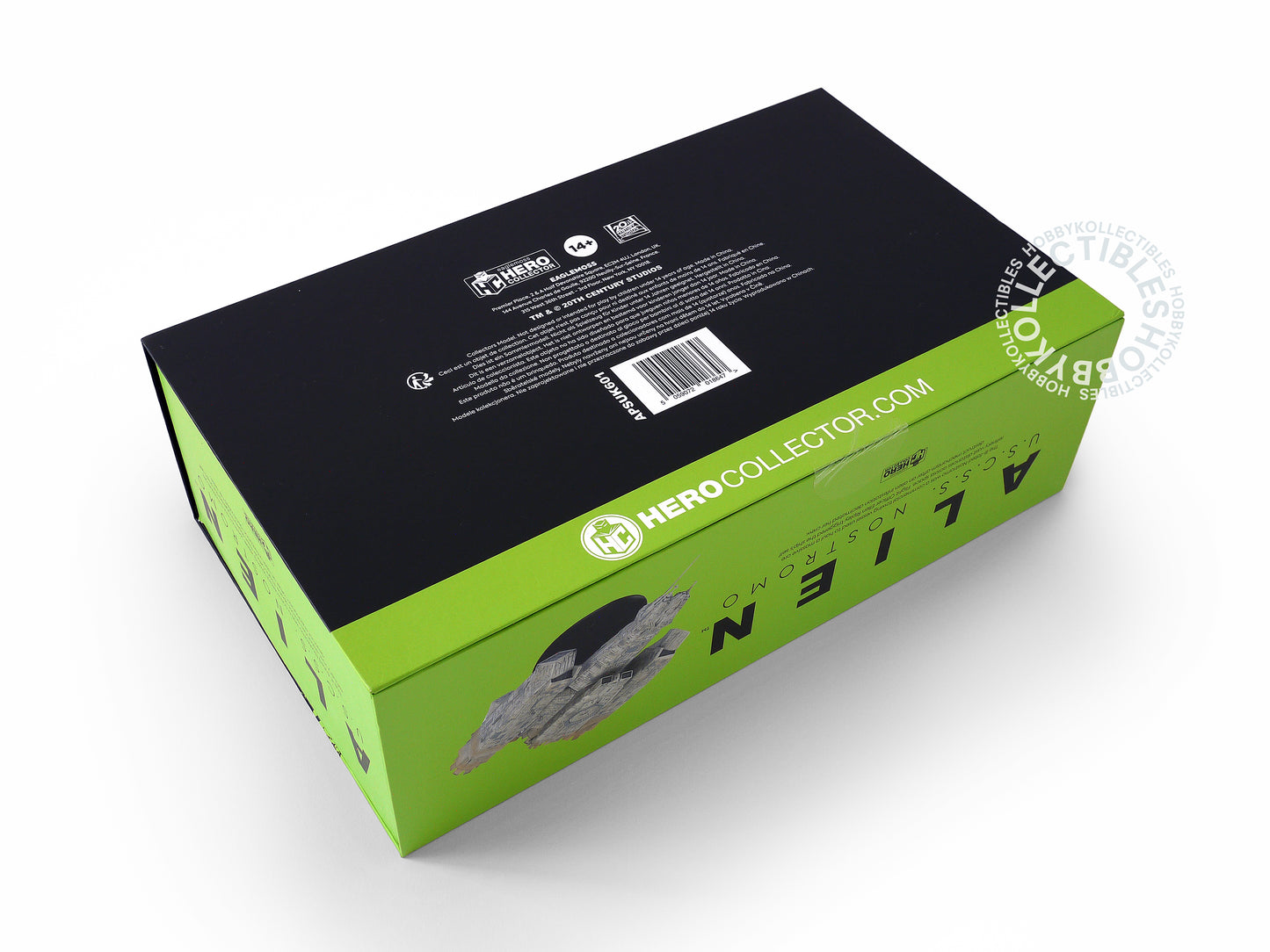 Eaglemoss Hero Collection Metallic Resin(Diecast + ABS) Aliens U.S.C.S.S. Nostromo XL Edition Factory Sealed