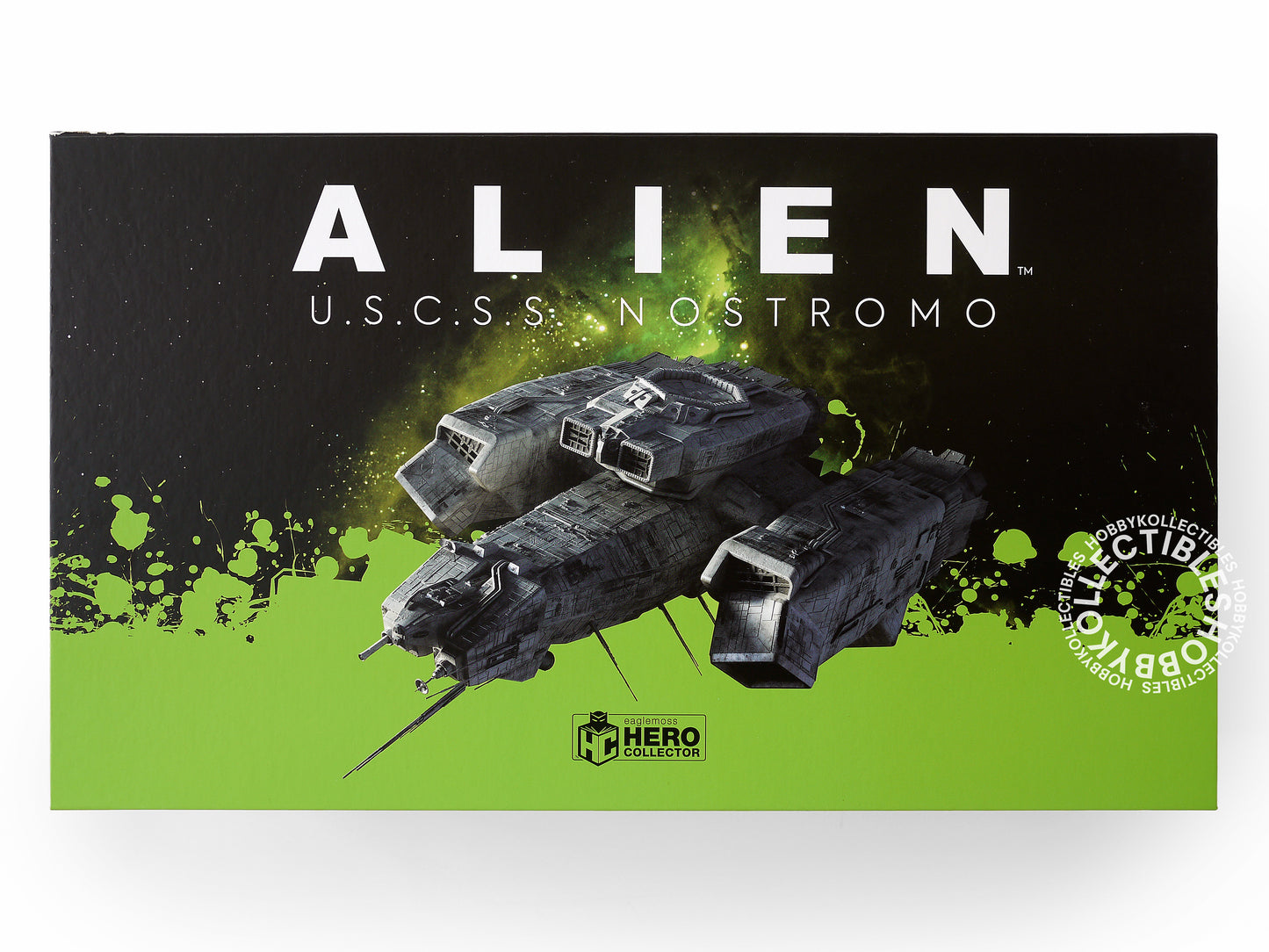 Eaglemoss Hero Collection Metallic Resin(Diecast + ABS) Aliens U.S.C.S.S. Nostromo XL Edition Factory Sealed