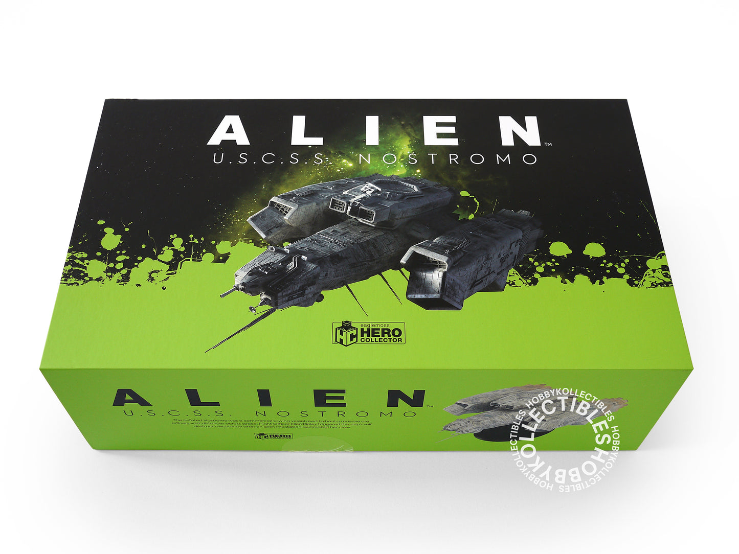 Eaglemoss Hero Collection Metallic Resin(Diecast + ABS) Aliens U.S.C.S.S. Nostromo XL Edition Factory Sealed