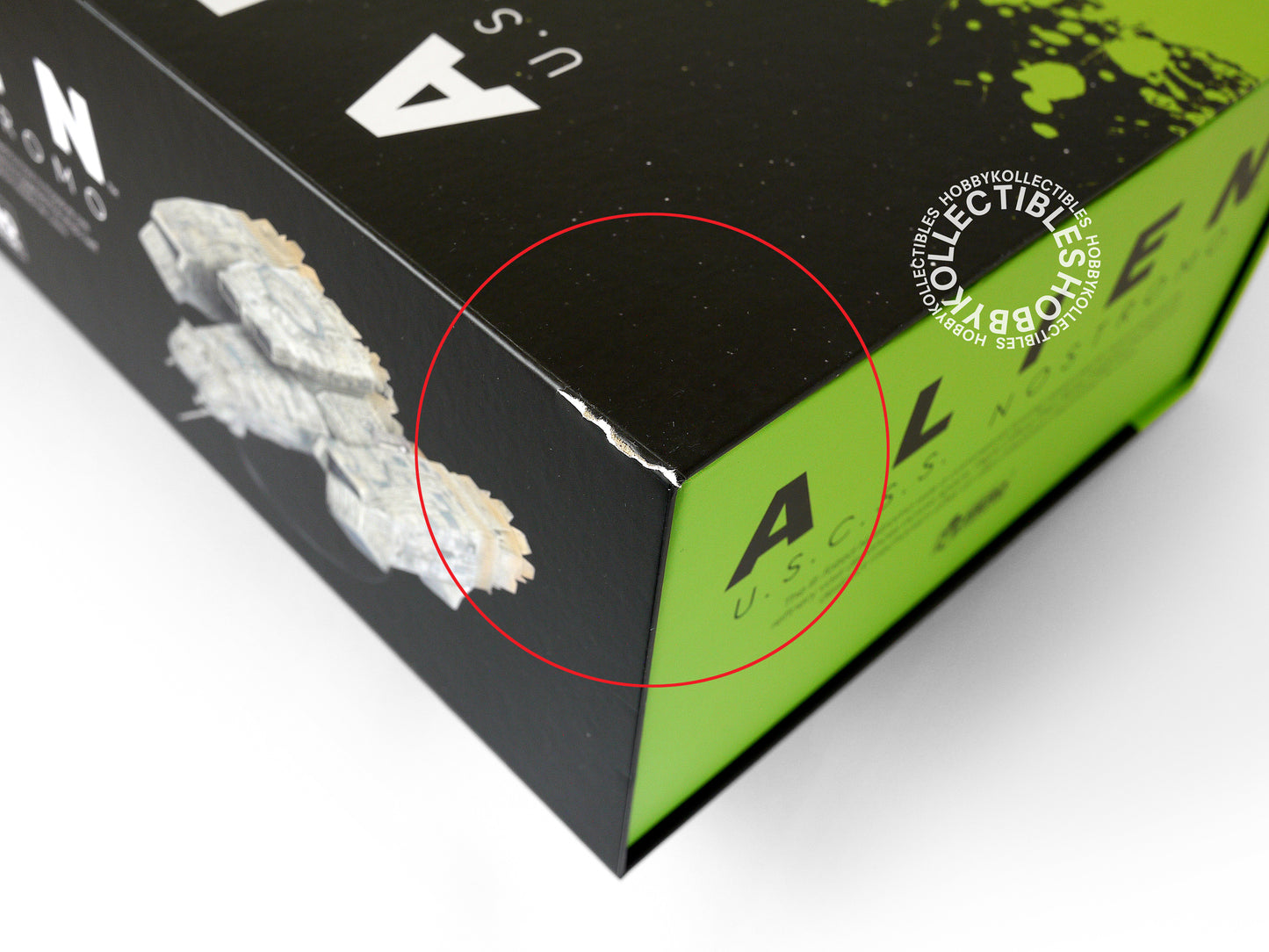 Eaglemoss Hero Collection Metallic Resin(Diecast + ABS) Aliens U.S.C.S.S. Nostromo XL Edition Factory Sealed