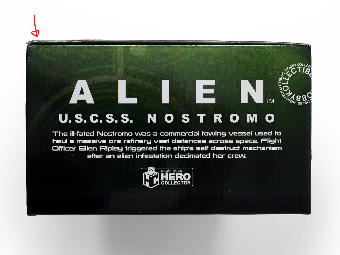 Eaglemoss Aliens Nostromo Limited Edition Metallic Resin Model