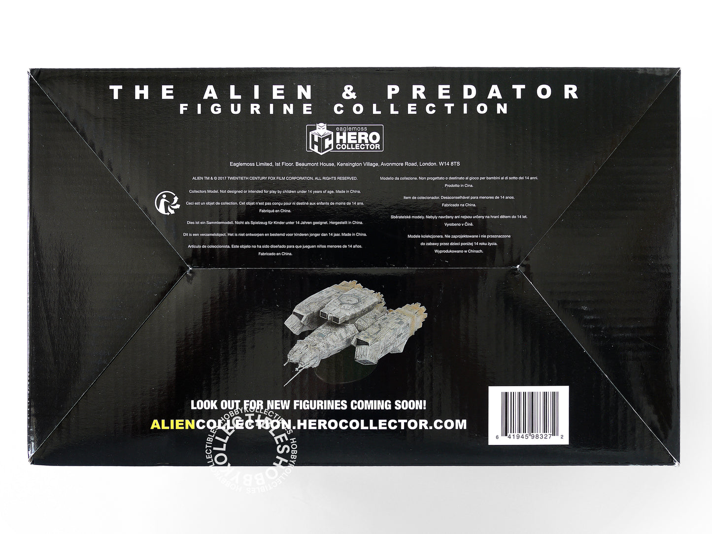 Eaglemoss Aliens Nostromo Limited Edition Metallic Resin Model