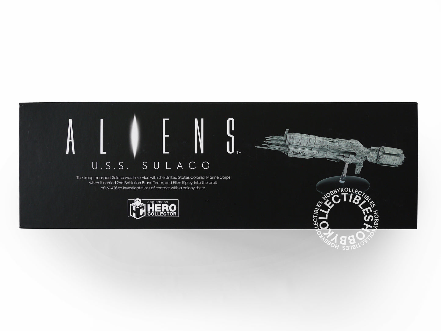 Eaglemoss Hero Collection Metallic Resin(Diecast ABS) Aliens U.S.S. Sulaco XL Edition Factory Sealed