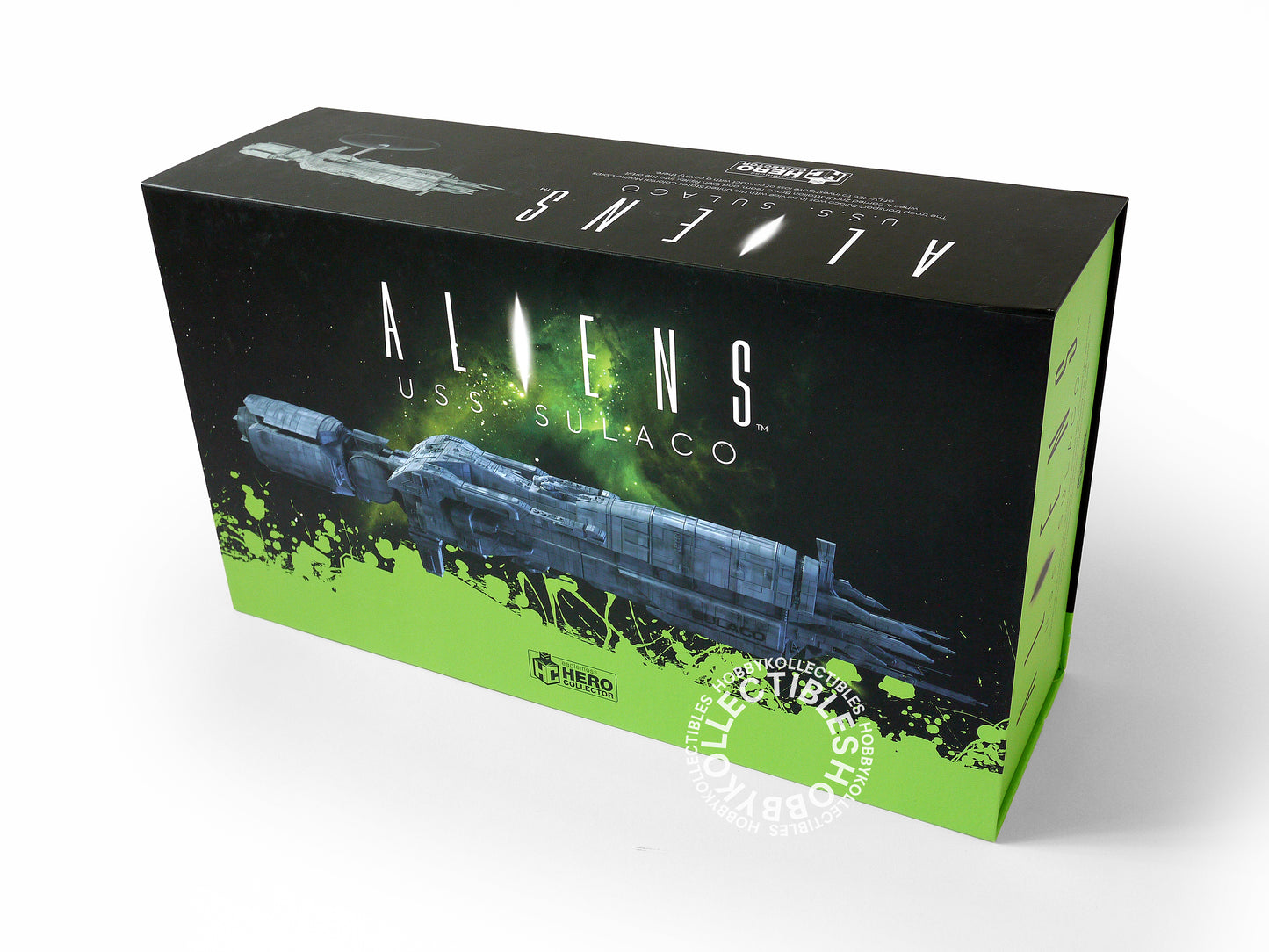 Eaglemoss Hero Collection Metallic Resin(Diecast ABS) Aliens U.S.S. Sulaco XL Edition Factory Sealed