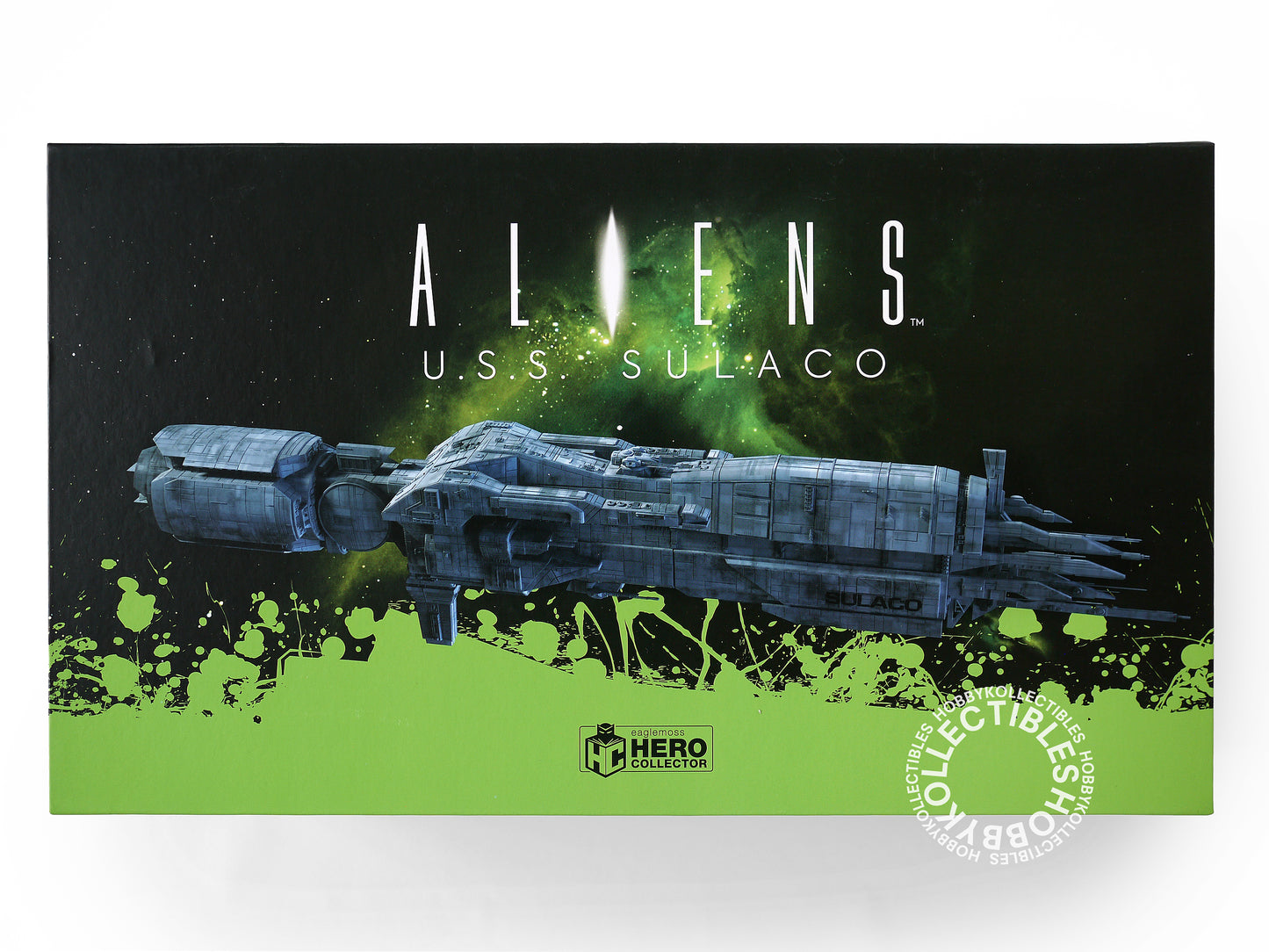 Eaglemoss Hero Collection Metallic Resin(Diecast ABS) Aliens U.S.S. Sulaco XL Edition Factory Sealed