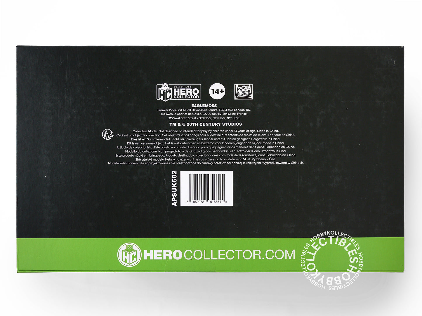 Eaglemoss Hero Collection Metallic Resin(Diecast ABS) Aliens U.S.S. Sulaco XL Edition Factory Sealed